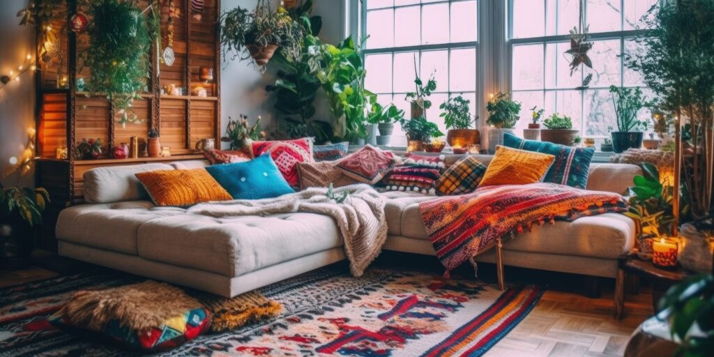 Bohemian Living Room Decor: Eclectic and Free-Spirited