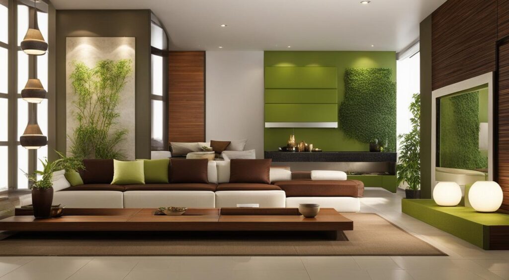 Harmonious colors for Zen home decor