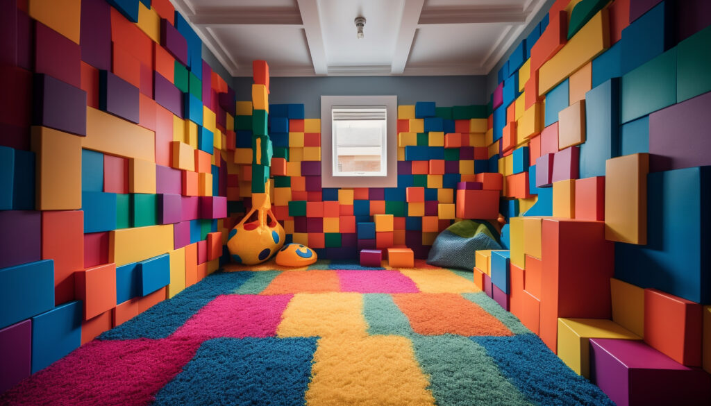 Lego-Themed Kids' Room