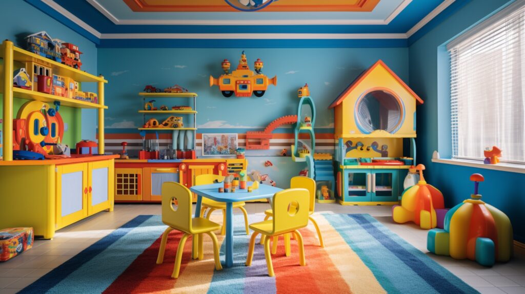 Lego-Themed Kids' Room